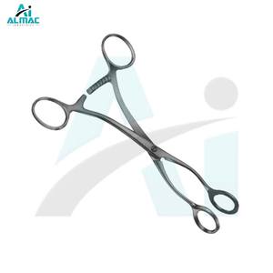 Pinzas Ovárias Duraderas de Acero ALMAC, Instrumento Quirúrgico para Procedimientos Ováricos y Pélvicos, Control Firme, Operación Segura - Product Image 2