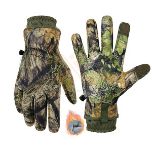 Gants de chasse d'extérieur au design unique, faible MOQ, couleur unie, légers, imperméables, en polyester, personnalisables - Product Image 1