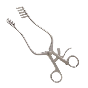 Retracteur manuel Norfolk et Norwich, 4 x 5 dents, lames de 50 mm x 223 mm de long, instruments chirurgicaux en acier inoxydable fabriqués au Pakistan - Product Image 1