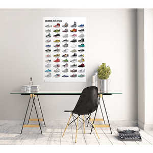 Affiche de baskets imprimées numériquement Hall of Fame - Product Image 3