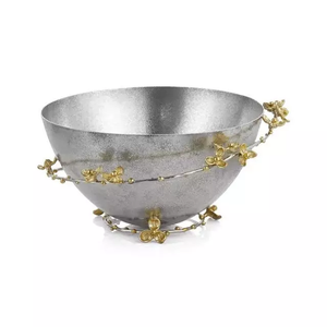 Tazón de servicio moderno para el hogar, tazón de fruta y nueces para fiesta de boda, decoración de Color dorado, plato de Metal de diseño moderno y cuencos de mesa - Product Image 4
