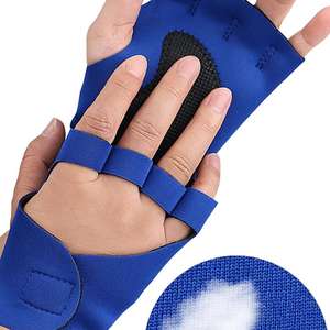 Gants de fitness demi-doigts en cuir de qualité supérieure pour athlètes et bodybuilders pour l'haltérophilie et l'entraînement en salle de sport - Product Image 3