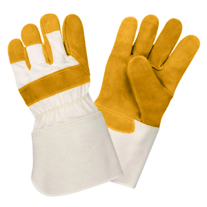 Gants de travail en cuir de vachette de première qualité, doublure en aramide, antidérapants, usage général, sécurité industrielle, soudage - Product Image 6