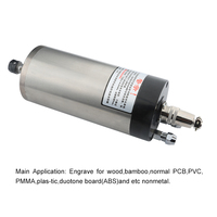 JST 1.5KW 220V/380V ER11 Motor Spindle CNC Pendingin Air 24000rpm untuk Pengeboran
