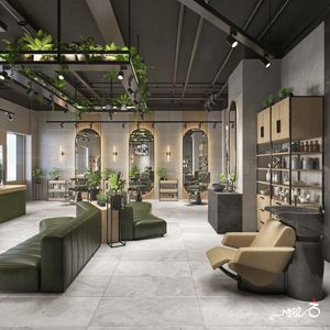 Muebles de Salón de Madera Modernos, Duraderos, Ecológicos y de Alta Gama, Portátiles, para Peluquería, Centro Comercial, Gimnasio, Comedor, Hotel, Uso Personalizado para Hombres - Product Image 4