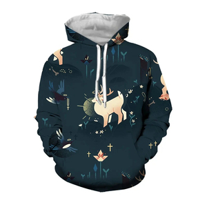 Pulls à capuche à la mode pour hommes avec fermeture éclair Sweats à capuche de Noël Design Vêtements d'hiver durables Nouveaux sweats à capuche de Noël - Product Image 1