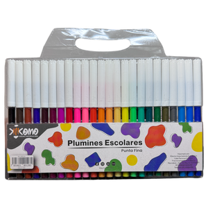 Marcadores Escolares Simples con 24 Piezas - Product Image 3