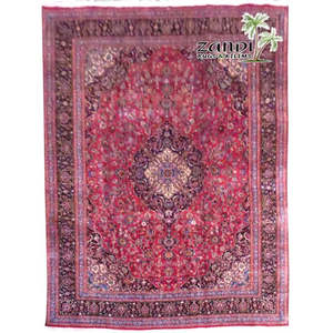 Hand Knotted <b>Wool</b> Rug Luxurious Vintage Design Handmade Carpet Artisan <b>Crafted</b> Traditional Home Decor Area Rug - Product Image 1