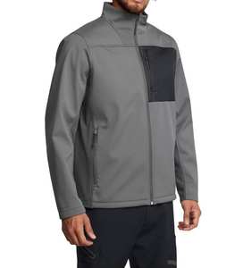 Veste Softshell Imperméable pour Hommes, Fabrication OEM ODM, Légère, Coupe-Vent, Vêtement de Randonnée en Plein Air, Fabrication en Gros - Product Image 3
