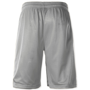 Pantalones cortos de malla de poliéster con estampado 3D OEM al por mayor, logotipo personalizado bordado, color sólido, informales, para hombre, gimnasio, correr, logotipo personalizado no tejido - Product Image 4