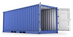 Contenedores de envío usados de cubo alto económico de 40 pies Buen estado 40HC/contenedor seco Material de acero de capacidad de 20 pies - Product Image 6