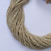 Perles en zircon naturel micro-brun facettées en forme de cube de 2 mm et 3 mm, pierres semi-précieuses certifiées IGI pour la création de bijoux