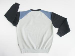 เสื้อสเวตเตอร์คอกลมผ้าคอตตอน100% แบบสวมหัวผ้าฟลีซสำหรับผู้ชายเสื้อสเวตเตอร์แขนยาว - Product Image 2