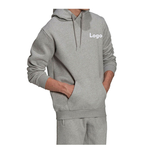 2025 alta calidad más barato 100% algodón polar gimnasio chándal Jogging trajes para hombres venta al por mayor entrenamiento invierno chándal para Unisex - Product Image 2