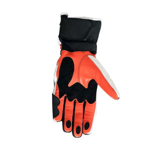 Gants de course de moto personnalisés pour les hommes Gants en cuir de qualité supérieure pour la moto Taux de gros disponible - Product Image 4