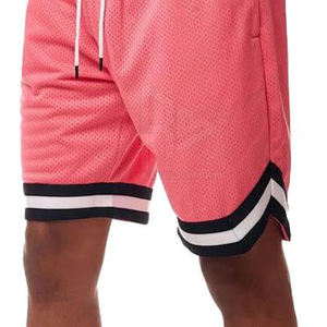 2024 logotipo personalizado High Street Mid Quick Dry poliéster malla gimnasio entrenamiento pantalones cortos hombres Casual Fitness patrón sólido tamaño 6XL - Product Image 6