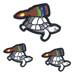 แผ่นผ้าปักลาย3D สำหรับแจ็กเก็ตแผ่นรีดเย็บปักลายการ์ตูนงานตามสั่ง - Product Image 4