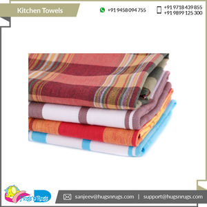 Precio de mercado bajo OEM Fabricante ampliamente vendido 100% algodón lienzo cocina toallas Golf cocina toalla de la India - Product Image 4