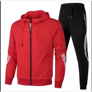 Wholesale slim fit gym tracking suit plain <b>pullover</b> <b>men</b> tracksuits <b>mens</b> wholesale track suit - Product Image 2