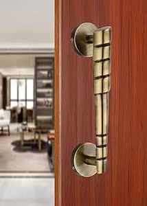Creative Design Brass <b>Handle</b> for Drawer Window Wardrobe & Door Cabinet Pull <b>Handle</b> Golden Color Modern Design Brass Door <b>Handles</b> - Product Image 2