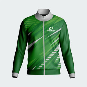 Regular Fit Streetwear estilo moda hombres cremallera chaqueta Casual ligero prendas de vestir exteriores diseño personalizado hombres cremallera chaqueta - Product Image 3