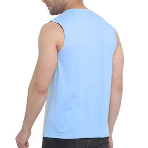Camiseta sin mangas para hombre, chaleco muscular para gimnasio, camisetas sin mangas para hombre, ropa de culturismo para ropa de gimnasio a la venta - Product Image 2