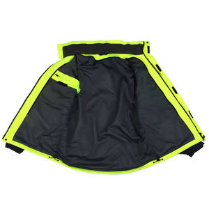 Chaqueta de Trabajo de Invierno de Alta Visibilidad ANSI Clase 2, Reflectante, de Forro Polar, Material de Poliéster, con LED Intermitente, Impermeable, para el Frío - Product Image 6