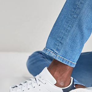 OEM High Quality Skinny Fit Denim Jeans Men <b>Slim</b> Ripped Jean Pants Wholesale Oem 100% Cotton Men' Loose Fit Pakistan Men's Pants - Product Image 3