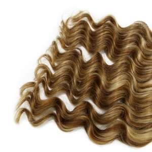Cabello humano vietnamita virgen RAW WEAVE HAIR RIZLY Bundles Color negro natural Agua Estilos de onda natural Máquina de trama Doble - Product Image 2