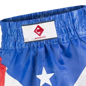 Pantalones cortos de boxeo ligeros Pantalones cortos de boxeo cómodos Pantalones cortos de boxeo de cintura elástica para la venta en línea - Product Image 6