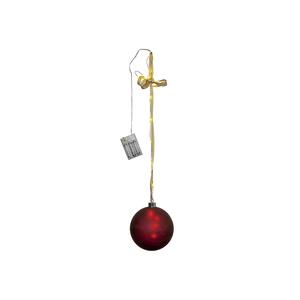 STAR TRADING 'Bliss' 18 <b>LEDs</b> Glass <b>Ball</b> Christmas Tree Ornaments - Product Image 1