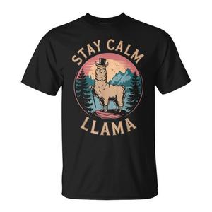 Camiseta Retro de Senderismo en la Montaña con Alpacas y Llamas, Estilo Vintage, Ropa Promocional - Product Image 1
