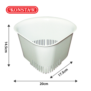 Colador Triangular de Plástico, Cesta de Drenaje para Cocina, Escurridor de Frutas y Verduras, Contenedor de Almacenamiento para Enjuague de Alimentos - Product Image 2