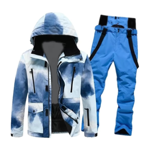 Combinaison de ski imperméable une pièce pour homme, idéale pour l'hiver et les activités de plein air, avec logo personnalisable, faible MOQ, collection 2026 - Product Image 1