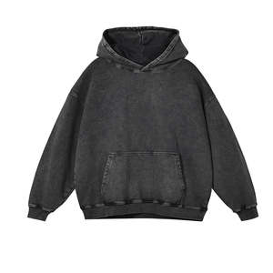 Sudadera con Capucha Vintage de Alta Calidad, Lavado Ácido Desgastado, Personalizada, Impresión Digital de Gran Peso, Ropa de Invierno Ecológica Unisex - Product Image 1