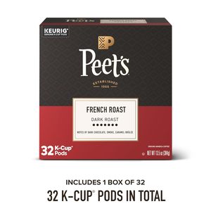 Peet's Coffee, Dark Roast Single Serve Coffee Pods - French Roast 32 Count - Product Image 6