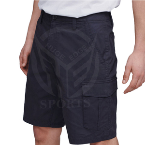 Short de course d'été décontracté pour hommes personnalisé toile écologique style cargo motif solide plusieurs poches numérique - Product Image 4