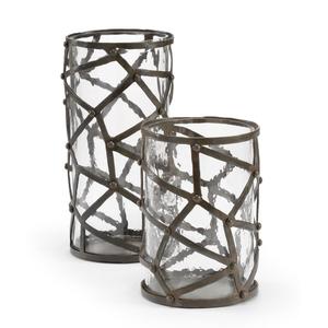 Portavelas de aluminio elegante para el hogar de Navidad y decoración de mesa hecho a mano ecológico - Product Image 5