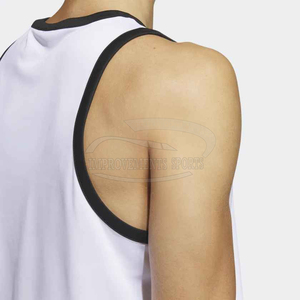 Camiseta de baloncesto de secado rápido transpirable antibacteriana de alta calidad para hombres, los mejores conjuntos de uniformes para una comodidad y rendimiento rápidos - Product Image 5