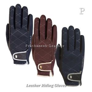 Guantes de cuero para montar a caballo asequibles Guantes de estilo cómodo de calidad premium para hombre Guantes para exteriores Perfectos para usos diarios - Product Image 6