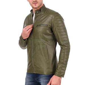 Veste en cuir de vache pour homme, style urbain, respirante, écologique, séchage rapide, avec logo frontal, nouvelle mode, du meilleur fabricant - Product Image 3