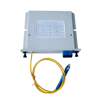 Installation facile Plug and Play 1*2 PLC Splitter Module Pigtailed Fiber Optic Equipment pour les réseaux 5G/4G/3G et FTTH
