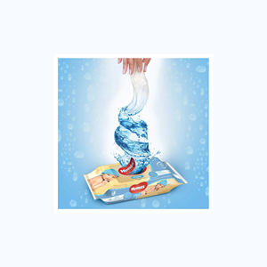 Lingettes pour bébé Huggies 56s Pure disponibles à la vente dans des emballages refermables pour préserver l'humidité - Product Image 6