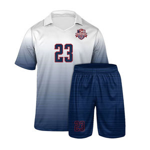 Haute demande pour les uniformes de football d'équipe, conception personnalisée, tissu à séchage rapide, fabricant pakistanais, commande en gros - Product Image 4