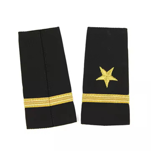 Hand Embroidered Shoulder Boards Uniform Shoulder Board Epaulettes Great Uniform Shoulder Boards OEM Serviced - Product Image 5