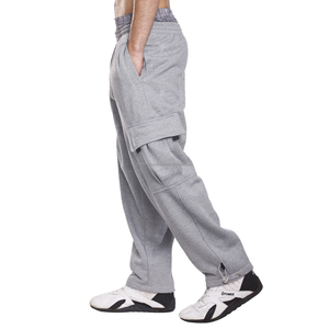 กางเกงวอร์มขาบานของผู้ชายกางเกงผ้าฟลีซลำลองสำหรับฤดูหนาวไซส์พิเศษ2026ออกแบบได้ตามต้องการ - Product Image 2