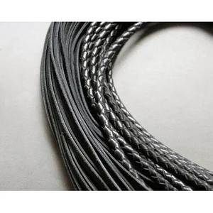 JEXMOO Fouet en cuir fait main personnalisé, noir, 2 ensembles, équipement de bondage, nouvelle arrivée, équipement de bondage pour adultes, 2 ensembles, international - Product Image 5