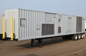 Groupe électrogène diesel Cummins 600 kW 240 V 1130,5 A 60 Hz à châssis ouvert, refroidissement par air, usage industriel - Product Image 1