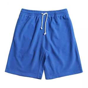 Shorts de sport et de course en polyester à séchage rapide, respirants, unis, style urbain, pour la gym et le fitness, avec taille élastique - Product Image 3