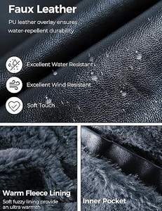 Chaqueta de Cuero Vacuno para Hombre de Alta Calidad, Cuello Alto, Logotipo Frontal, Ecológica, Transpirable, de Secado Rápido, para Invierno - Product Image 6